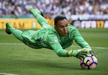 Correa logró romper a Keylor Navas