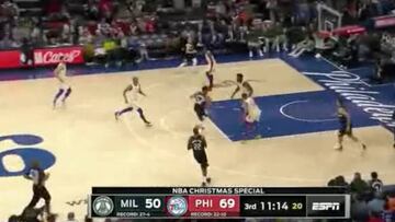 Más duro que el muro de Invernalia: el 'no pasarás' de Embiid a Antetokounmpo