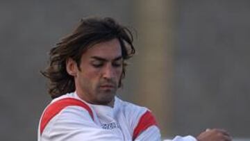 <B>TRANQUILO. </B>Navarro espera jugar en Barcelona frente al Espanyol.