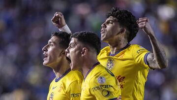 during the Semifinal second leg match between Cruz Azul and America as part of the Liga BBVA MX, Torneo Apertura 2024 at Ciudad de los Deportes Stadium on December 08, 2024 in Mexico City, Mexico.