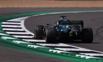 La victoria de Hamilton en la clasificación de Silverstone en imágenes