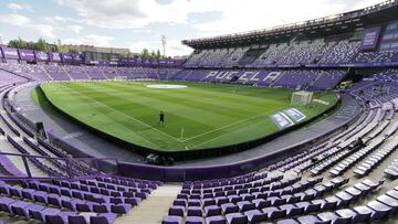 El calor en Zorrilla no procederá de unas gradas que volverán a estar vacías.