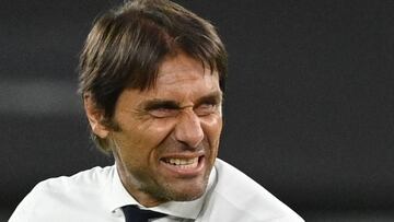 Conte: "Fue un partido sucio y nosotros nos ensuciamos"