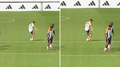 Arda Güler stuns Real Madrid training with unbelievable backheel trick