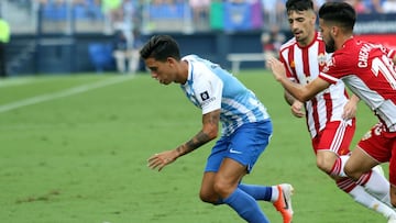 El Málaga y el Almería se enfrentan en un duelo de LaLiga SmartBank.