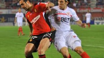 <b>TENSIÓN COMPETITIVA. </b>El Mallorca mostró un buen tono ante el Sevilla de Capel.