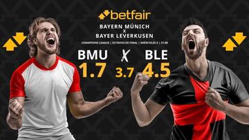 FC Bayern Múnich vs. Bayer 04 Leverkusen: horario, dónde ver, pronósticos y cuadro