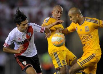 En el Estadio Monumental Joffre Guerrón adelantó a los Tigres en el primer tiempo. Sin embargo, Carlos Sánchez empató a 20 minutos del final.