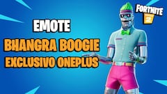 Fortnite y OnePlus: cómo conseguir gratis el baile Bhangra Boogie