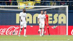 06/01/23 PARTIDO PRIMERA DIVISION 
VILLARREAL - REAL MADRID 
GOL PENALTI 2-1 GERARD 
TRISTEZA ANTONIO RUDIGER EDER MILITAO THIBAUT COURTOIS 