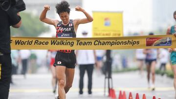 Álvaro Martín, octavo en el mundial de 20 kms. marcha
