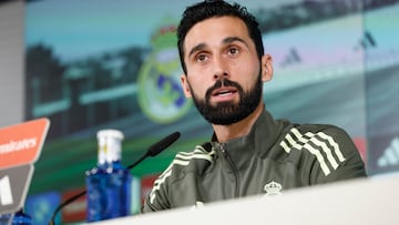 Arbeloa, entrenador del Real Madrid.
