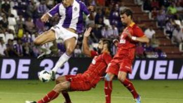 El Valladolid logra sus primeros puntos con JIM en el banquillo