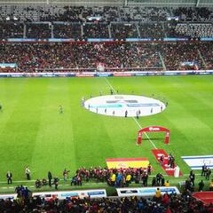 Floja entrada para ver a la Selección en El Molinón