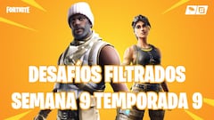 Fortnite: desafíos filtrados de la Semana 9 de la Temporada 9