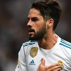 Isco es el centrocampista más goleador del año