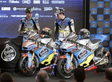 Presentación del equipo motociclista de Estrella Galicia