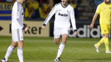 Morata celebraba su golazo ante el Villarreal.