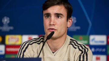 04/03/19 PREVIA PARTIDO CHAMPIONS LEAGUE OCTAVOS VUELTA REAL MADRID - AJAX
ESTADIO SANTIAGO BERNABEU
RUEDA DE PRENSA ERIK TEN HAG Y NICOLAS TAGLIAFICO