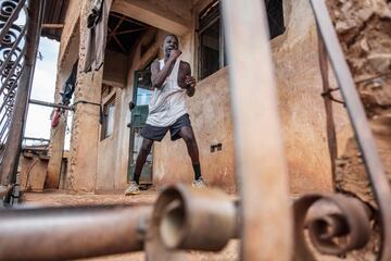 Naguru, un humilde barrio de Kampala, es el lugar de nacimiento de la mayoría de los campeones de boxeo de Uganda.