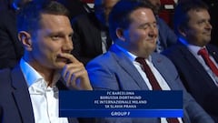 El grupo de la muerte: cómica reacción de dirigentes del Slavia