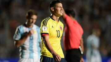 James Rodríguez, volante colombiano.