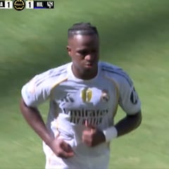 L'action de Vinicius qui est très en colère contre les réseaux dans les réseaux