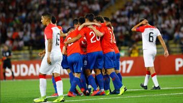 Sufriendo Chile venció a Perú por el Sudamericano Sub 17