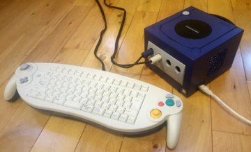 nintendo gamecube mando teclado