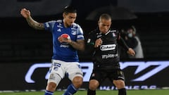 Millonarios y Once Caldas, rivales en la Liguilla BetPlay 2020.