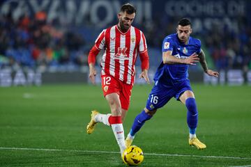 Leo Baptistao, de lo poco salvable de este Almería.
