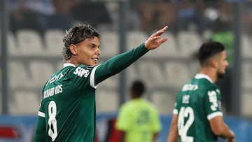 Richard Ríos, volante colombiano de Palmeiras