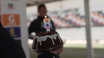 Celebró su cumpleaños y recibió esta sorpresa en el Monumental