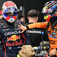 Pole de Verstappen, desastre de Norris y gran sexto de Sainz