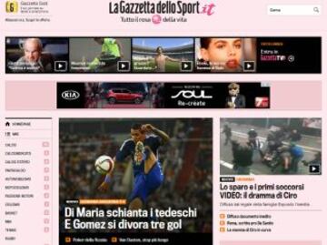 Portadas de la prensa extranjera