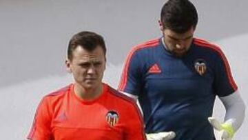 Cheryshev en un entrenamiento.