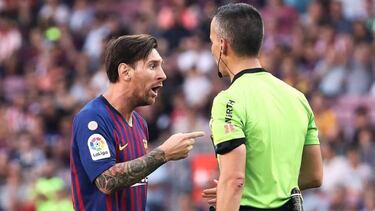 Almost half of Barcelona’s yellow cards are for protesting