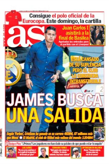 Las portadas de AS de mayo