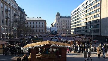 Mercadillo en la plaza de San Esteban