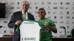 Atl&eacute;tico Nacional presenta sus cinco nuevos refuerzos para esta temporada.