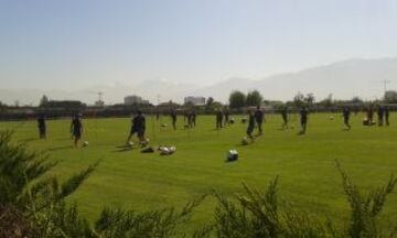 Universidad de Chile prepara el duelo de este fin de semana con Cobreloa.