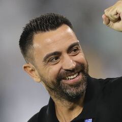 What will be Xavi Hernández's first game as Barcelona coach?