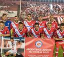 Luciano Cabral recibe mensaje de apoyo de Argentinos Juniors