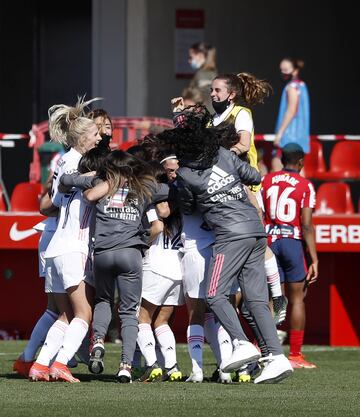 Las mejores imágenes del Atlético - Real Madrid femenino