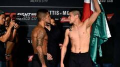 Brandon Moreno y Sergio Pettis dan el primer golpe y derrotan a la báscula