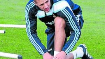 <b>PREPARADO. </b>Benzema ha regresado con mucha confianza.