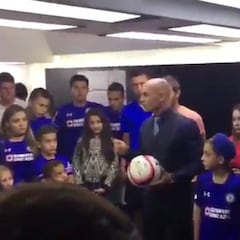 La sensacional arenga de Paco Jémez con jugadores y familiares