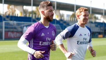 Ramos ya empezó a correr