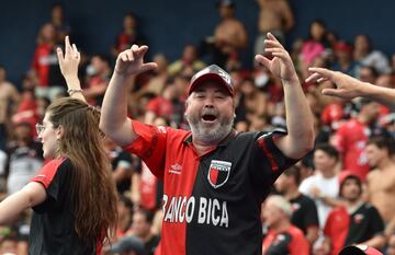 Gran ambiente en la final de la Copa Sudamericana. 