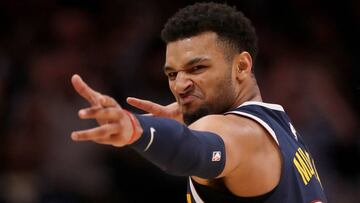 Jamal Murray (Denver Nuggets) hace el arquero.